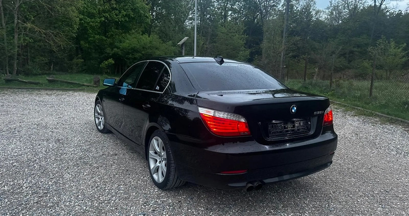 BMW Seria 5 cena 53500 przebieg: 162700, rok produkcji 2008 z Jaworzno małe 379